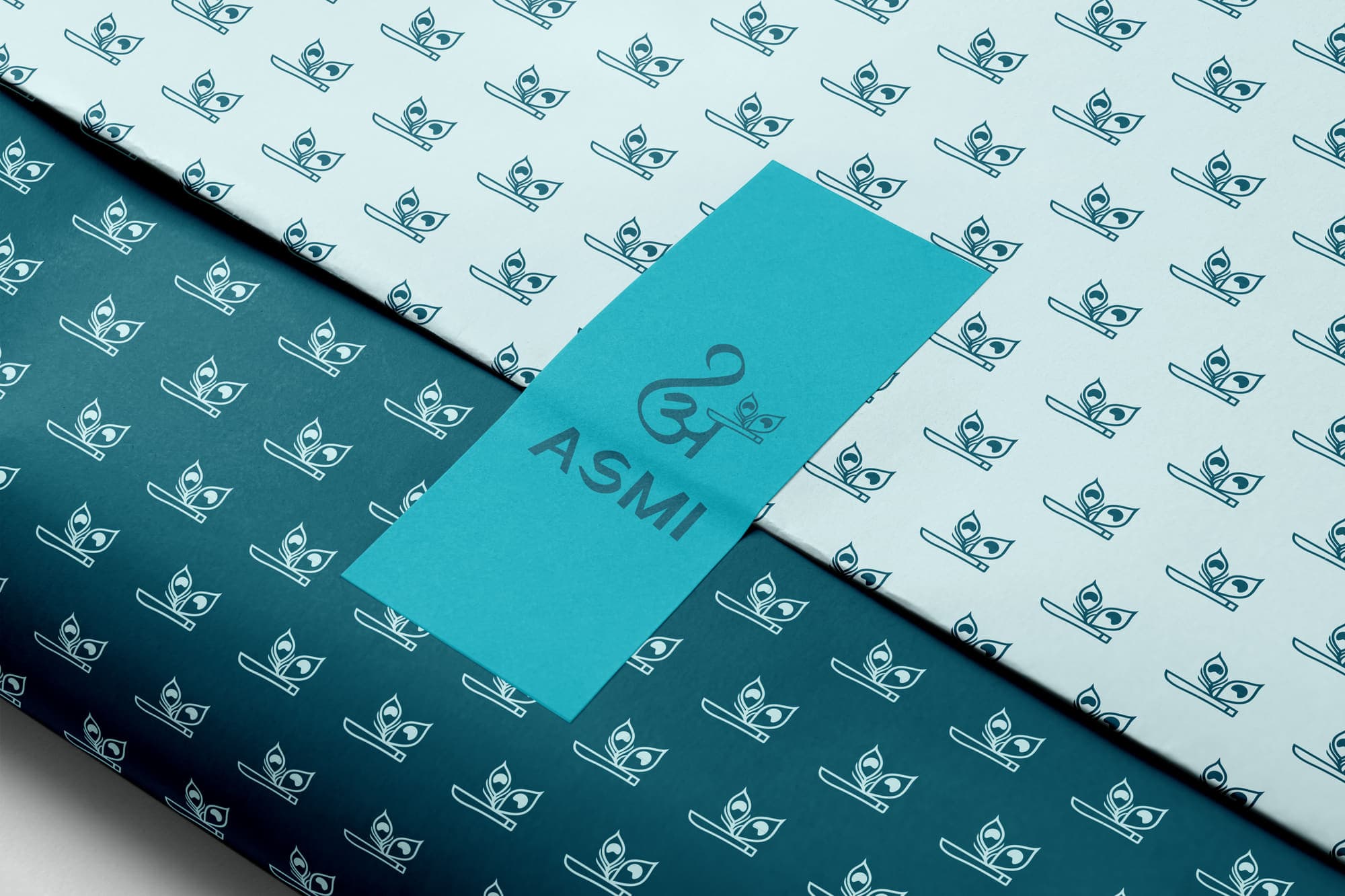 Asmi, pattern detail
