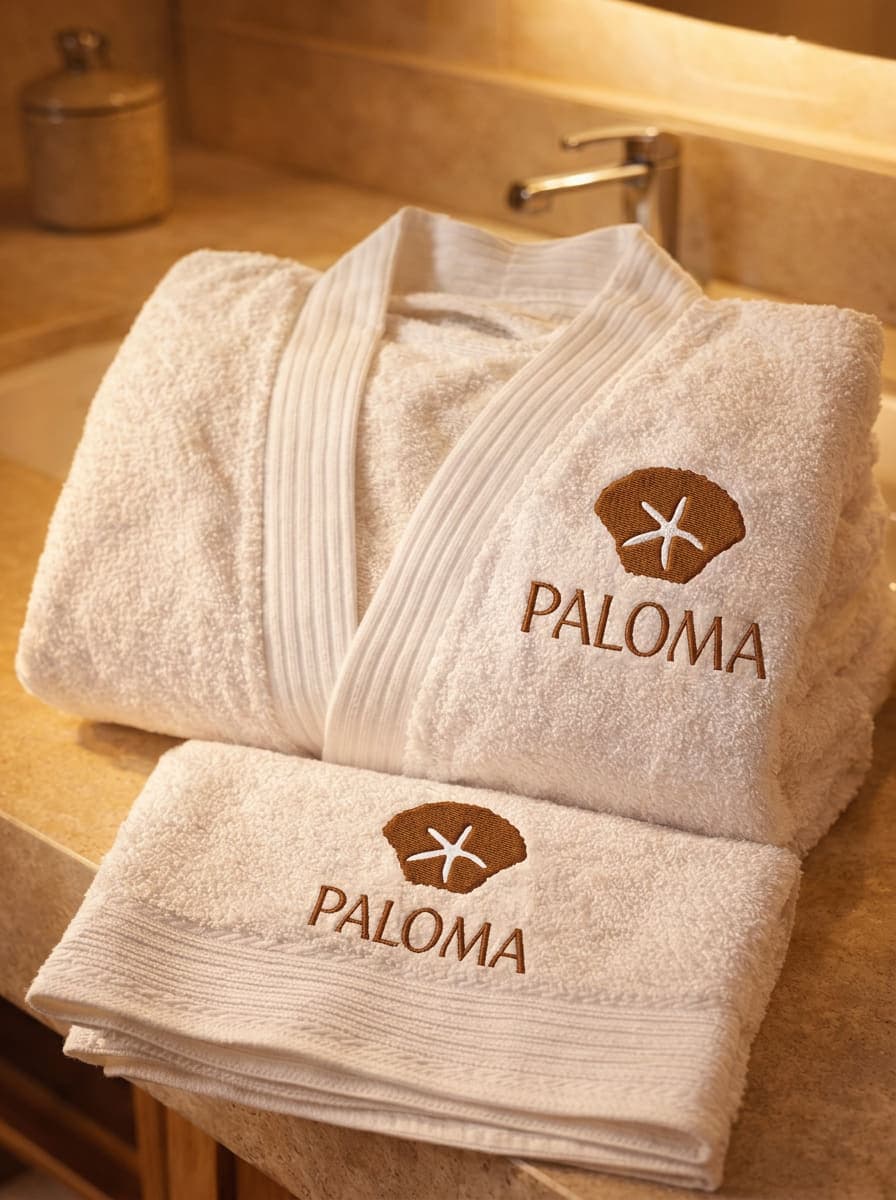 Paloma, robe towel